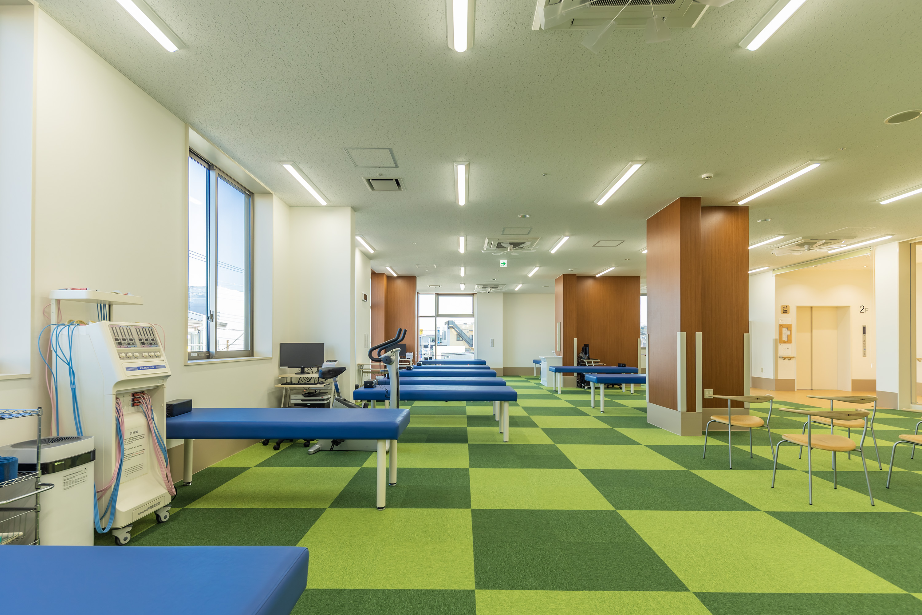 整形外科クリニックの内装事例