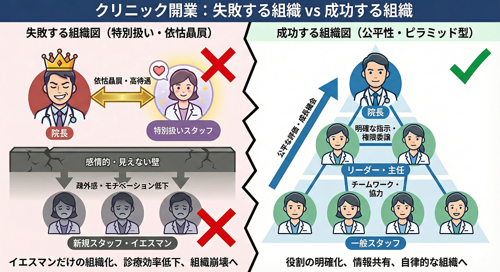 前の病院から連れてくるスタッフ」が組織を壊す