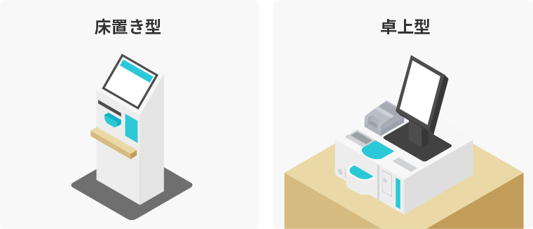 自動精算機の種類