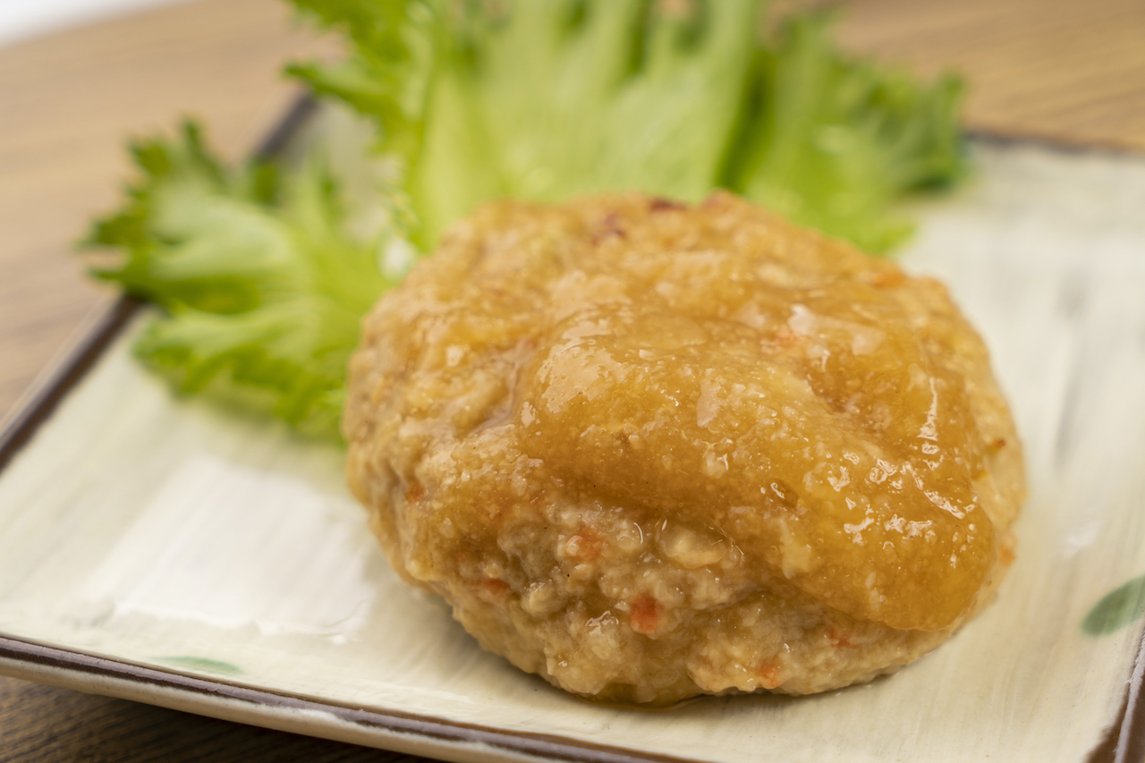 豆腐ハンバーグおろしポン酢